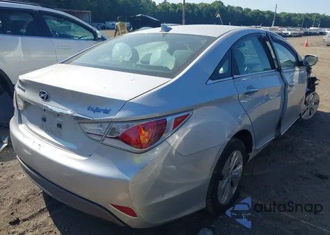2014 Hyundai Sonata Hybrid from USA, damaged, VIN KMHEC4A46EA115298